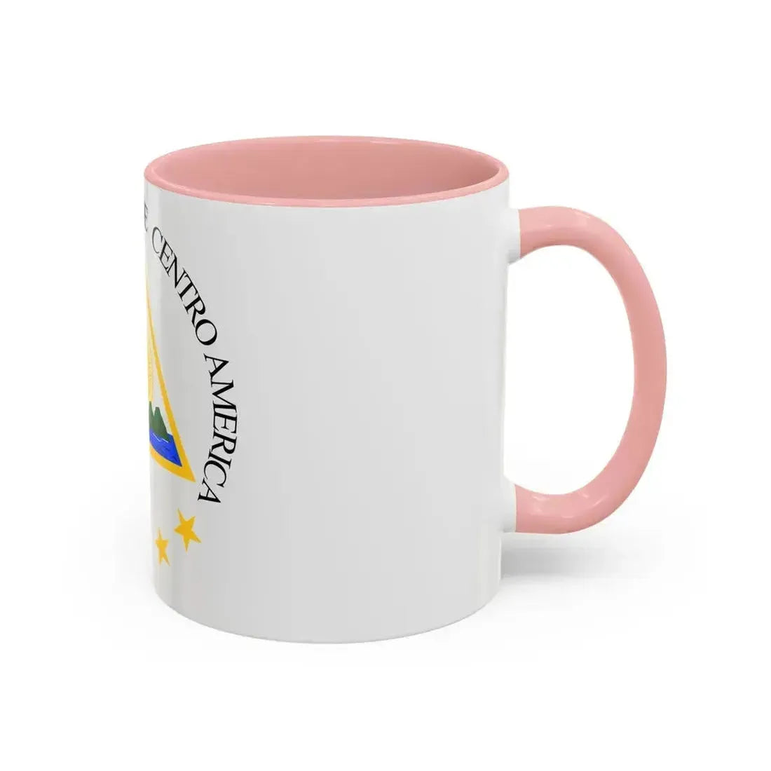 Coat of arms of the Greater Republic of Central America (1898) - Accent Coffee Mug - Go Mug Yourself
