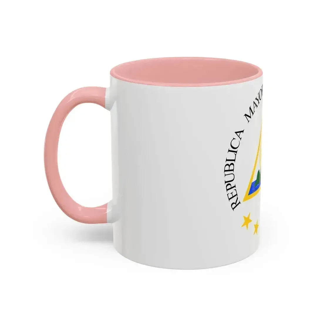 Coat of arms of the Greater Republic of Central America (1898) - Accent Coffee Mug - Go Mug Yourself