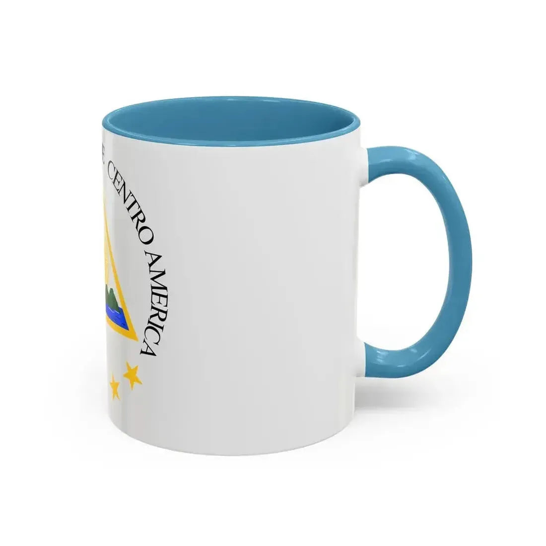 Coat of arms of the Greater Republic of Central America (1898) - Accent Coffee Mug - Go Mug Yourself
