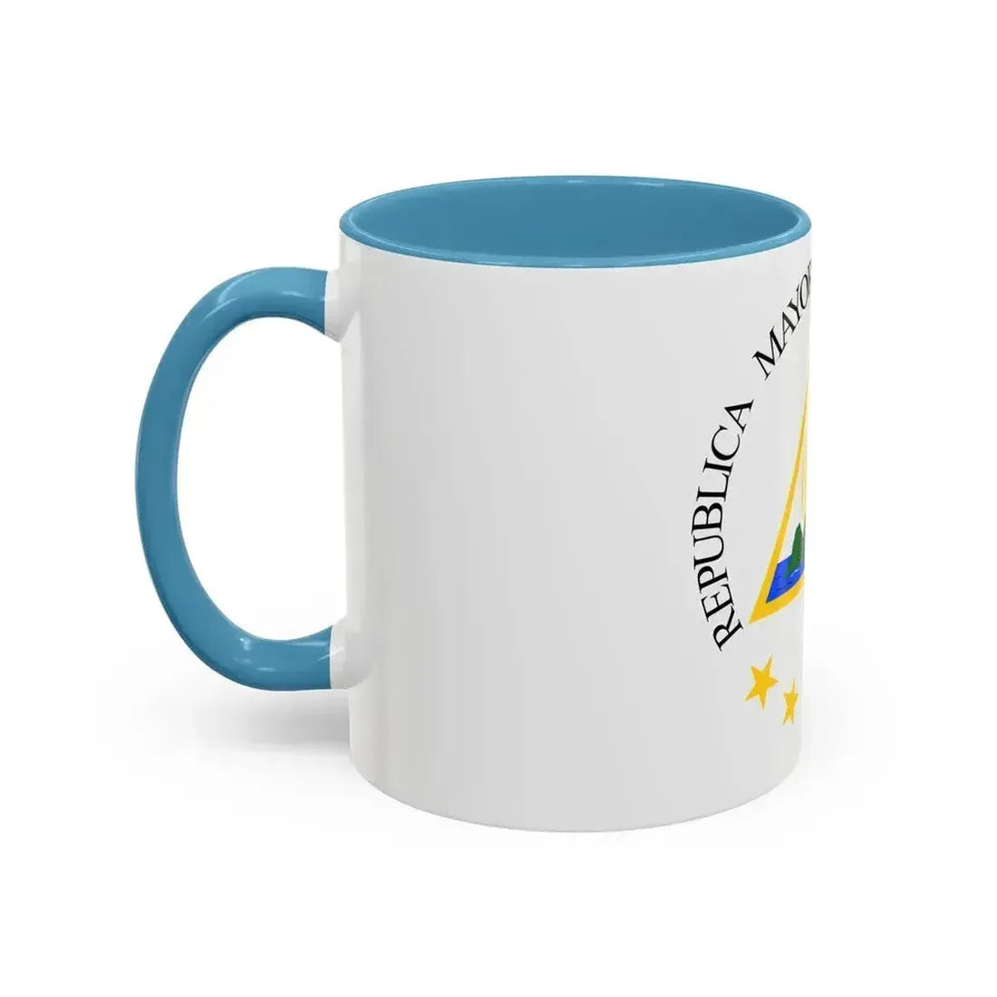 Coat of arms of the Greater Republic of Central America (1898) - Accent Coffee Mug - Go Mug Yourself