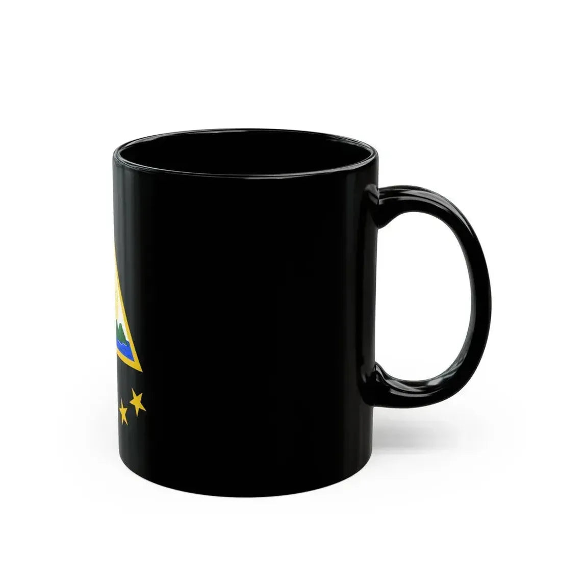 Coat of arms of the Greater Republic of Central America (1898) - Black Coffee Mug - Go Mug Yourself