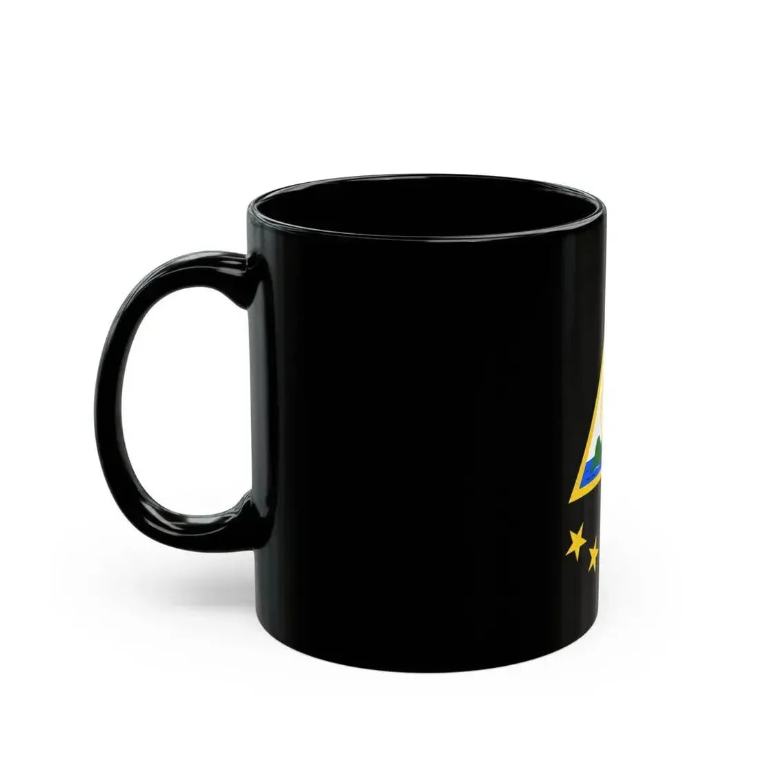 Coat of arms of the Greater Republic of Central America (1898) - Black Coffee Mug - Go Mug Yourself