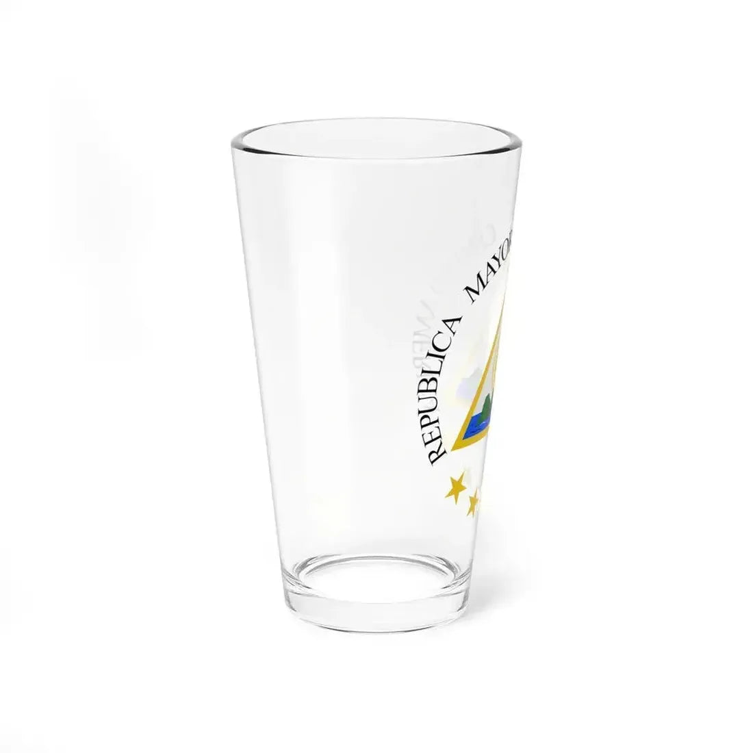 Coat of arms of the Greater Republic of Central America (1898) - Pint Glass 16oz - Go Mug Yourself