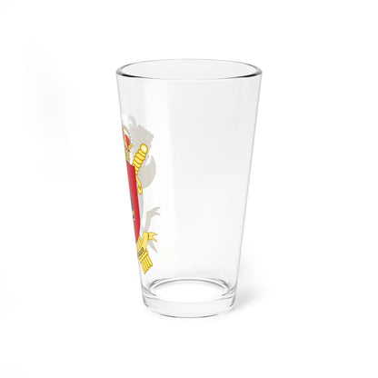 Coat of Arms of the Guardia Civil Canine Service (Spain) (Coat of Arms) Pint Glass 16oz - Go Mug Yourself