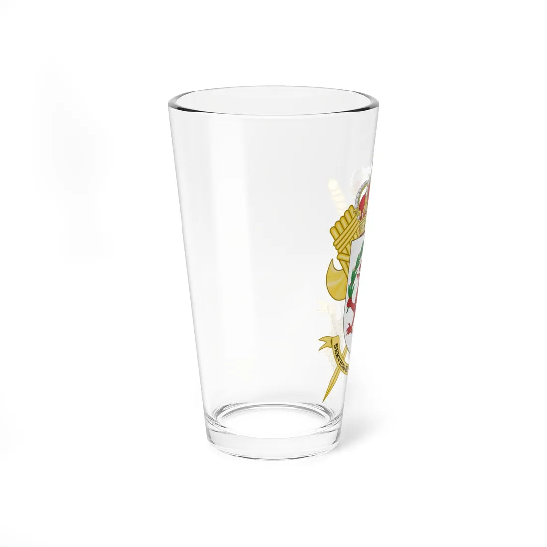 Coat of Arms of the Guardia Civil Internal Affairs (Spain) (Coat of Arms) Pint Glass 16oz - Go Mug Yourself
