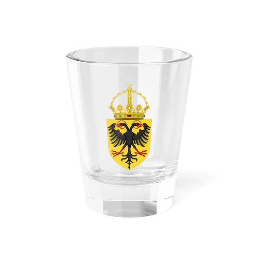 Coat of Arms of the Holy Roman Emperor c.1433-c.1450 (Germany) (Coat of Arms) Shot Glass 1.5oz 1.5oz - Go Mug Yourself
