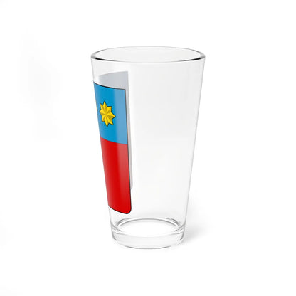 Coat of arms of the House of Agostini (Italy) (Coat of Arms) Pint Glass 16oz - Go Mug Yourself