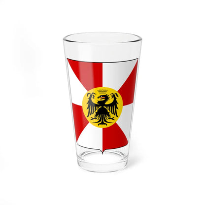 Coat of arms of the House of Aliprandi (Italy) (Coat of Arms) Pint Glass 16oz 16oz - Go Mug Yourself