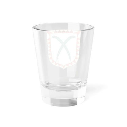 Coat of arms of the house of Anguillara (Italy) (Coat of Arms) Shot Glass 1.5oz - Go Mug Yourself