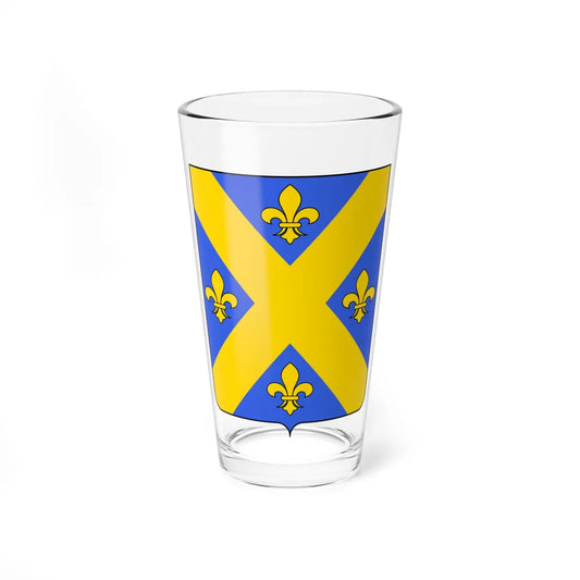 Coat of arms of the House of Bellini (Italy) (Coat of Arms) Pint Glass 16oz 16oz - Go Mug Yourself