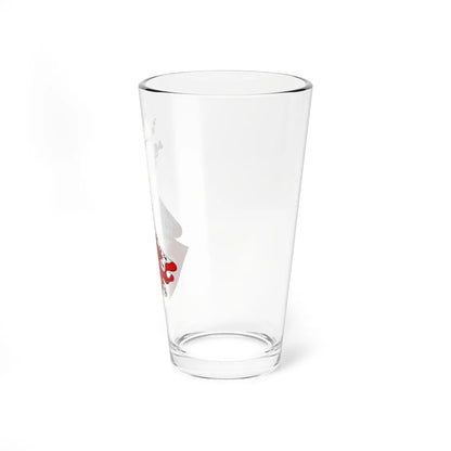 Coat of arms of the house of Canossa extended version (Italy) (Coat of Arms) Pint Glass 16oz - Go Mug Yourself