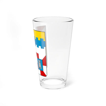 Coat of arms of the House of Cartolari (Italy) (Coat of Arms) Pint Glass 16oz - Go Mug Yourself