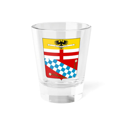 Coat of arms of the House of Cybo-Malaspina (Italy) (Coat of Arms) Shot Glass 1.5oz 1.5oz - Go Mug Yourself