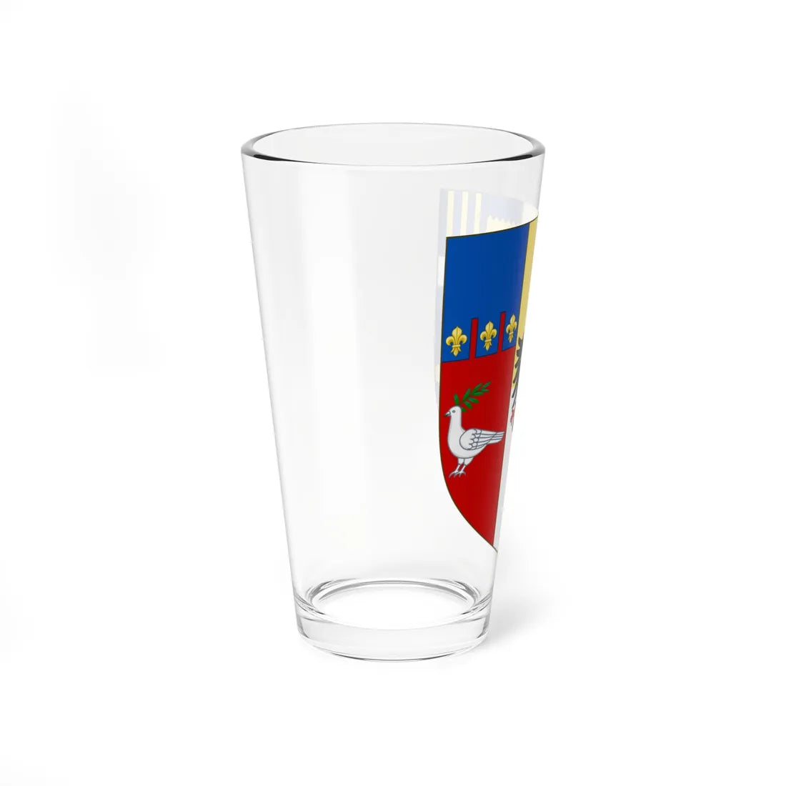 Coat of Arms of the House of Doria Landi Pamphili (Italy) (Coat of Arms) Pint Glass 16oz - Go Mug Yourself