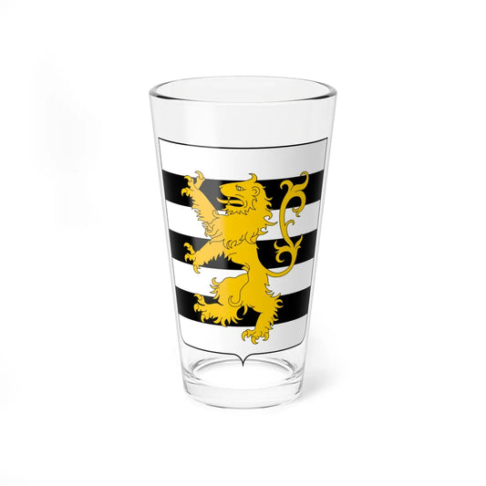Coat of arms of the House of Gambacorta (Italy) (Coat of Arms) Pint Glass 16oz 16oz - Go Mug Yourself