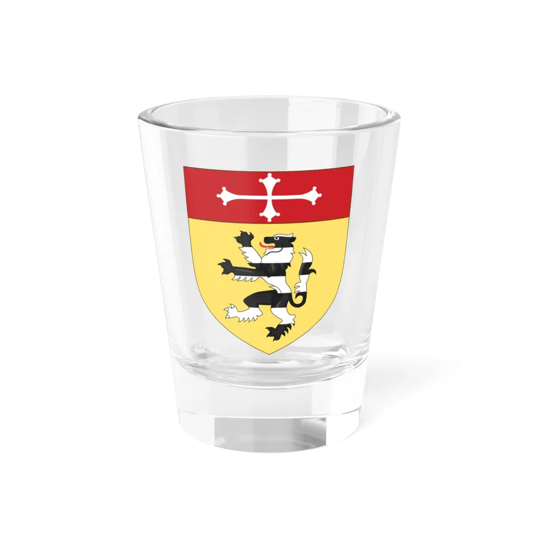 Coat of Arms of the House of Gambacorti (Italy) (Coat of Arms) Shot Glass 1.5oz 1.5oz - Go Mug Yourself