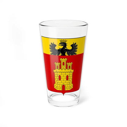 Coat of arms of the House of Giustiniani 1413 (Italy) (Coat of Arms) Pint Glass 16oz 16oz - Go Mug Yourself
