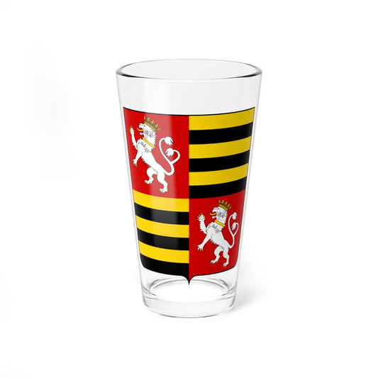 Coat of arms of the House of Gonzaga 1394 (Italy) (Coat of Arms) Pint Glass 16oz 16oz - Go Mug Yourself