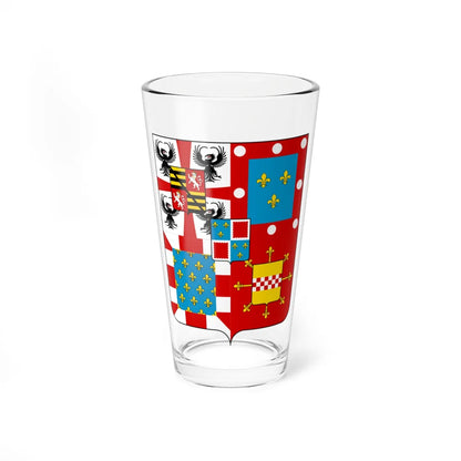 Coat of arms of the House of Gonzaga 1565 (Italy) (Coat of Arms) Pint Glass 16oz 16oz - Go Mug Yourself
