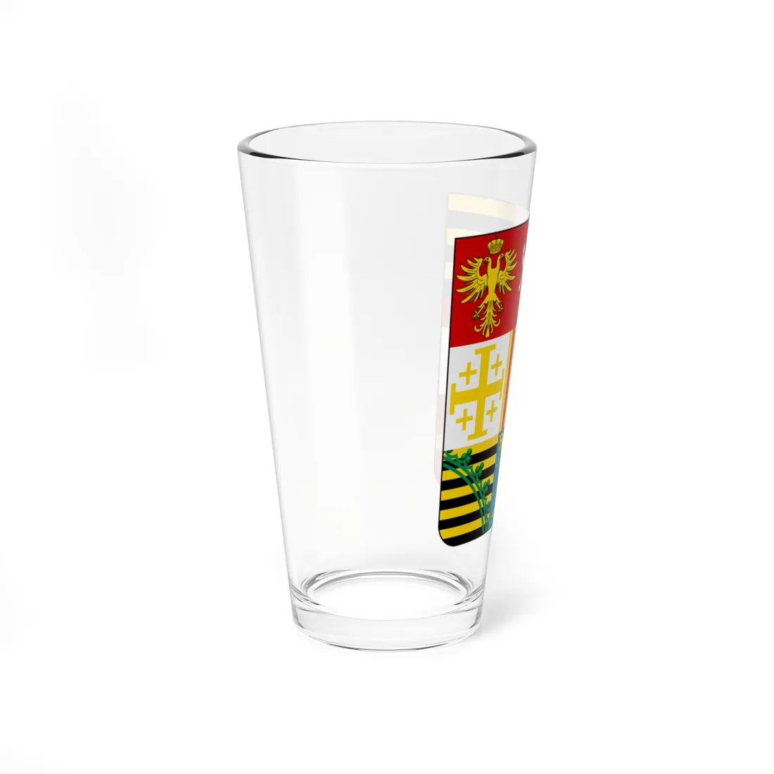 Coat of arms of the House of Gonzaga 1575 - center (Italy) (Coat of Arms) Pint Glass 16oz - Go Mug Yourself
