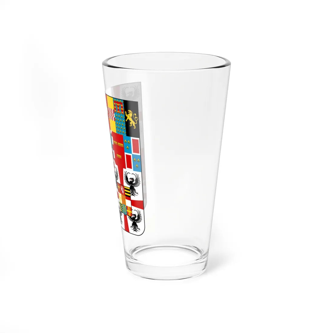 Coat of arms of the House of Gonzaga 1627 (Italy) (Coat of Arms) Pint Glass 16oz - Go Mug Yourself