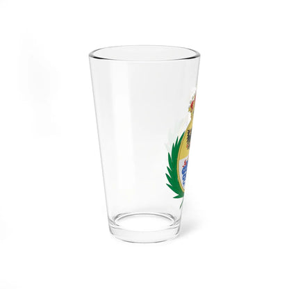 Coat of Arms of the House of Habsburg-Lorraine as Monarch of Milan 1707-1796 (Italy) (Coat of Arms) Pint Glass 16oz - Go Mug Yourself