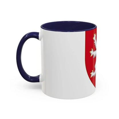 Coat of arms of the House of Luxembourg-Bohemia - Accent Coffee Mug - Go Mug Yourself
