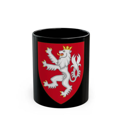 Coat of arms of the House of Luxembourg-Bohemia - Black Coffee Mug-11oz-Go Mug Yourself