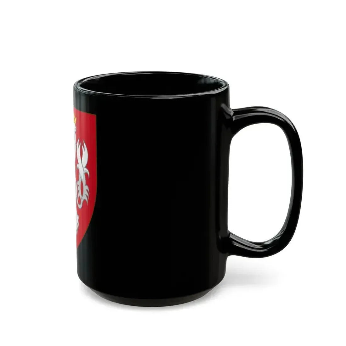 Coat of arms of the House of Luxembourg-Bohemia - Black Coffee Mug - Go Mug Yourself
