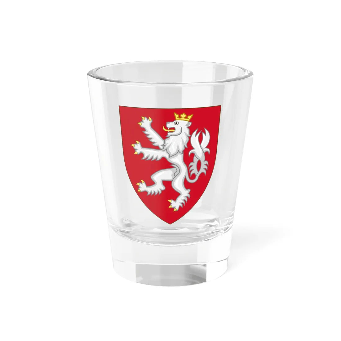 Coat of arms of the House of Luxembourg-Bohemia (Czech Republic) (Coat of Arms) Shot Glass 1.5oz 1.5oz - Go Mug Yourself