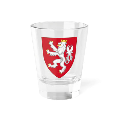 Coat of arms of the House of Luxembourg-Bohemia (Czech Republic) (Coat of Arms) Shot Glass 1.5oz 1.5oz - Go Mug Yourself