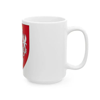 Coat of arms of the House of Luxembourg-Bohemia - White Coffee Mug - Go Mug Yourself