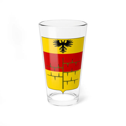 Coat of arms of the House of Malaspina Spino Secco 2 (Italy) (Coat of Arms) Pint Glass 16oz 16oz - Go Mug Yourself