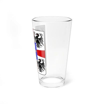 Coat of arms of the House of Nembrini Gonzaga (Italy) (Coat of Arms) Pint Glass 16oz - Go Mug Yourself