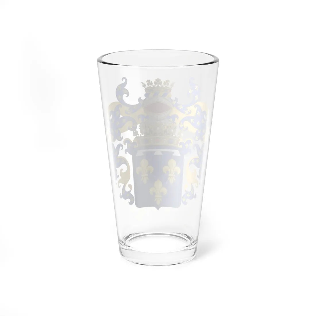 Coat of Arms of the House of Orleans-Galliera Since 1997 (Italy) (Coat of Arms) Pint Glass 16oz - Go Mug Yourself