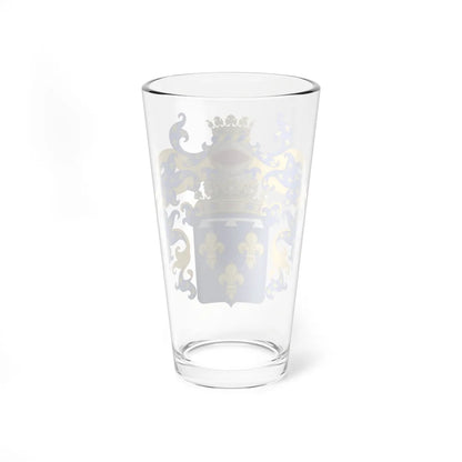 Coat of Arms of the House of Orleans-Galliera Since 1997 (Italy) (Coat of Arms) Pint Glass 16oz - Go Mug Yourself