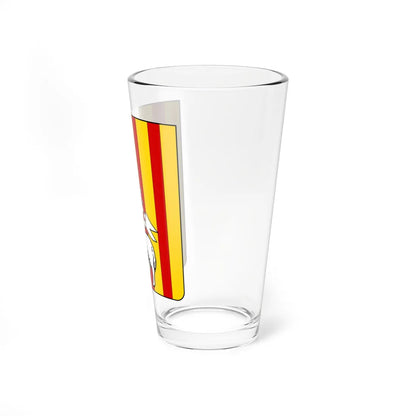 Coat of arms of the House of Pasquale Sicily and Spain (Italy) (Coat of Arms) Pint Glass 16oz - Go Mug Yourself