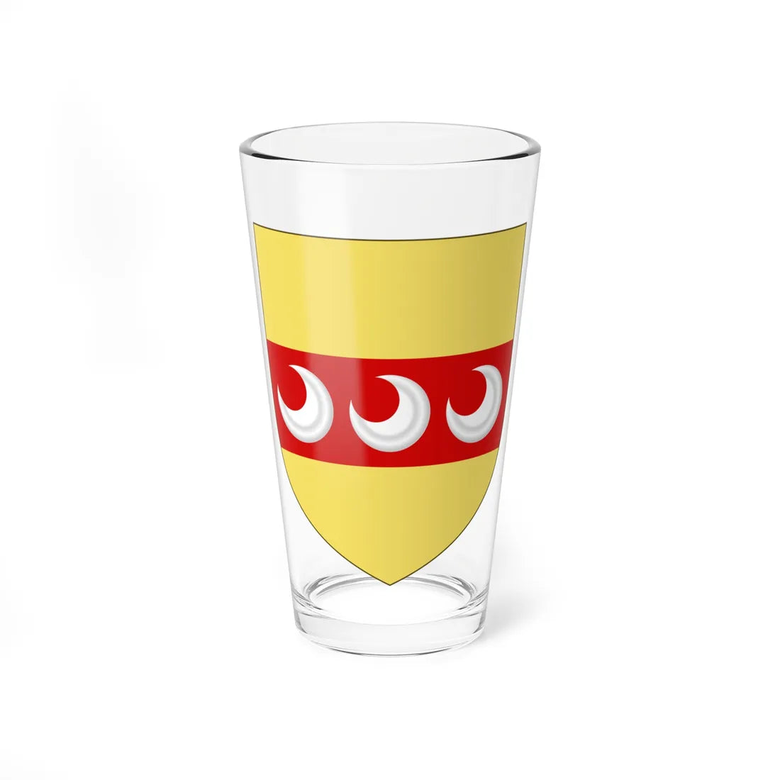 Coat of Arms of the House of Strozzi (Italy) (Coat of Arms) Pint Glass 16oz 16oz - Go Mug Yourself