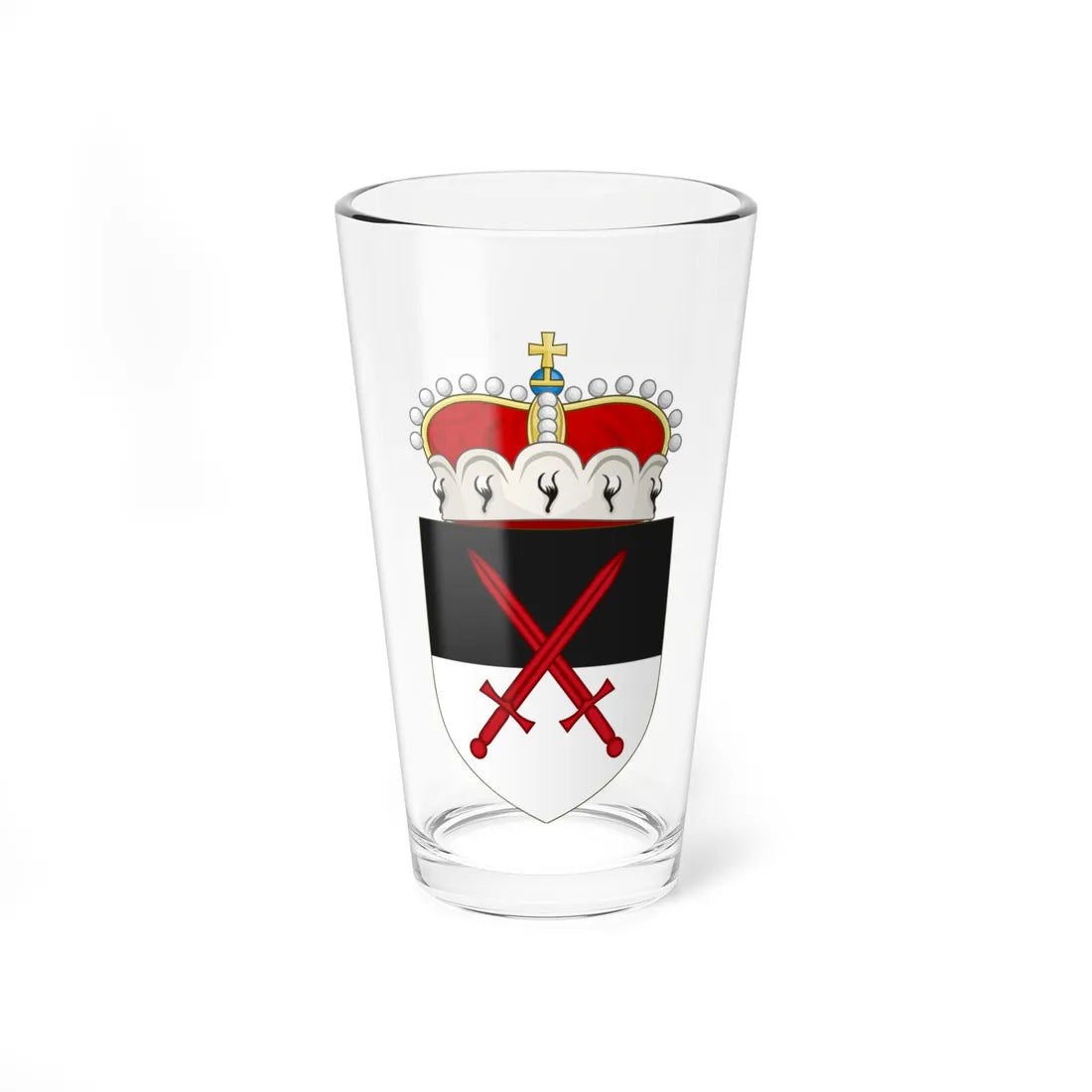 Coat of arms of the HRE Arch-Marshal (Germany) (Coat of Arms) Pint Glass 16oz 16oz - Go Mug Yourself