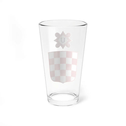 Coat of arms of the Independent State of Croatia - Pint Glass 16oz-Go Mug Yourself