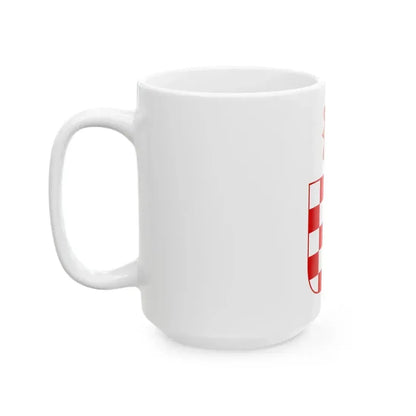 Coat of arms of the Independent State of Croatia - White Coffee Mug - Go Mug Yourself