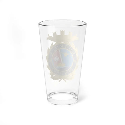 Coat of arms of the Italian Coast Guard (Italy) (Coat of Arms) Pint Glass 16oz - Go Mug Yourself