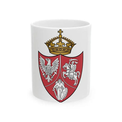 Coat of arms of the January Uprising - White Coffee Mug 11oz - Go Mug Yourself