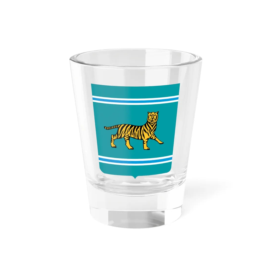 Coat of arms of the Jewish Autonomous Oblast (Russia) (Coat of Arms) Shot Glass 1.5oz 1.5oz - Go Mug Yourself