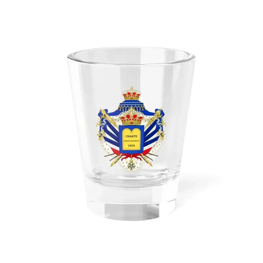 Coat of Arms of the July Monarchy (1831-48) - Shot Glass 1.5oz 1.5oz - Go Mug Yourself
