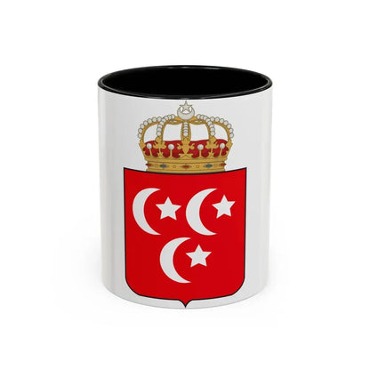 Coat of arms of the Khedive of Egypt - Accent Coffee Mug 11oz Black - Go Mug Yourself
