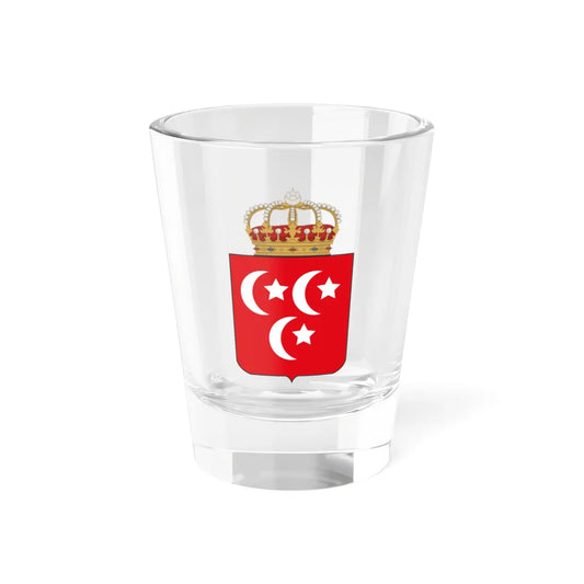 Coat of arms of the Khedive of Egypt (Algeria) (Coat of Arms) Shot Glass 1.5oz 1.5oz - Go Mug Yourself