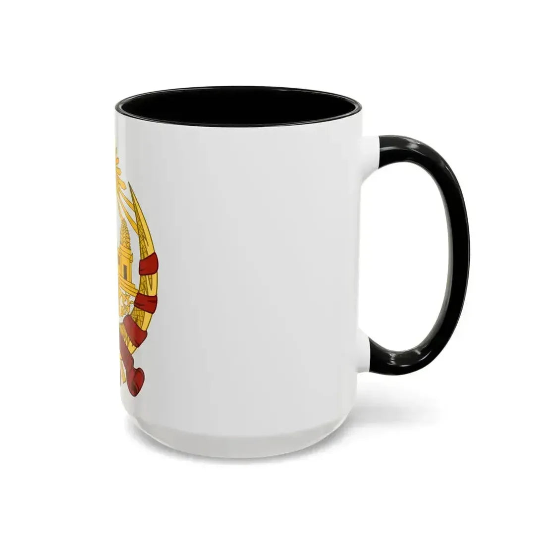 Coat of arms of the Khmer Republic - Accent Coffee Mug - Go Mug Yourself