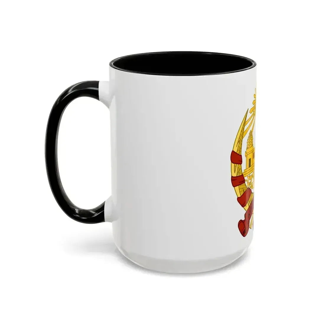 Coat of arms of the Khmer Republic - Accent Coffee Mug - Go Mug Yourself