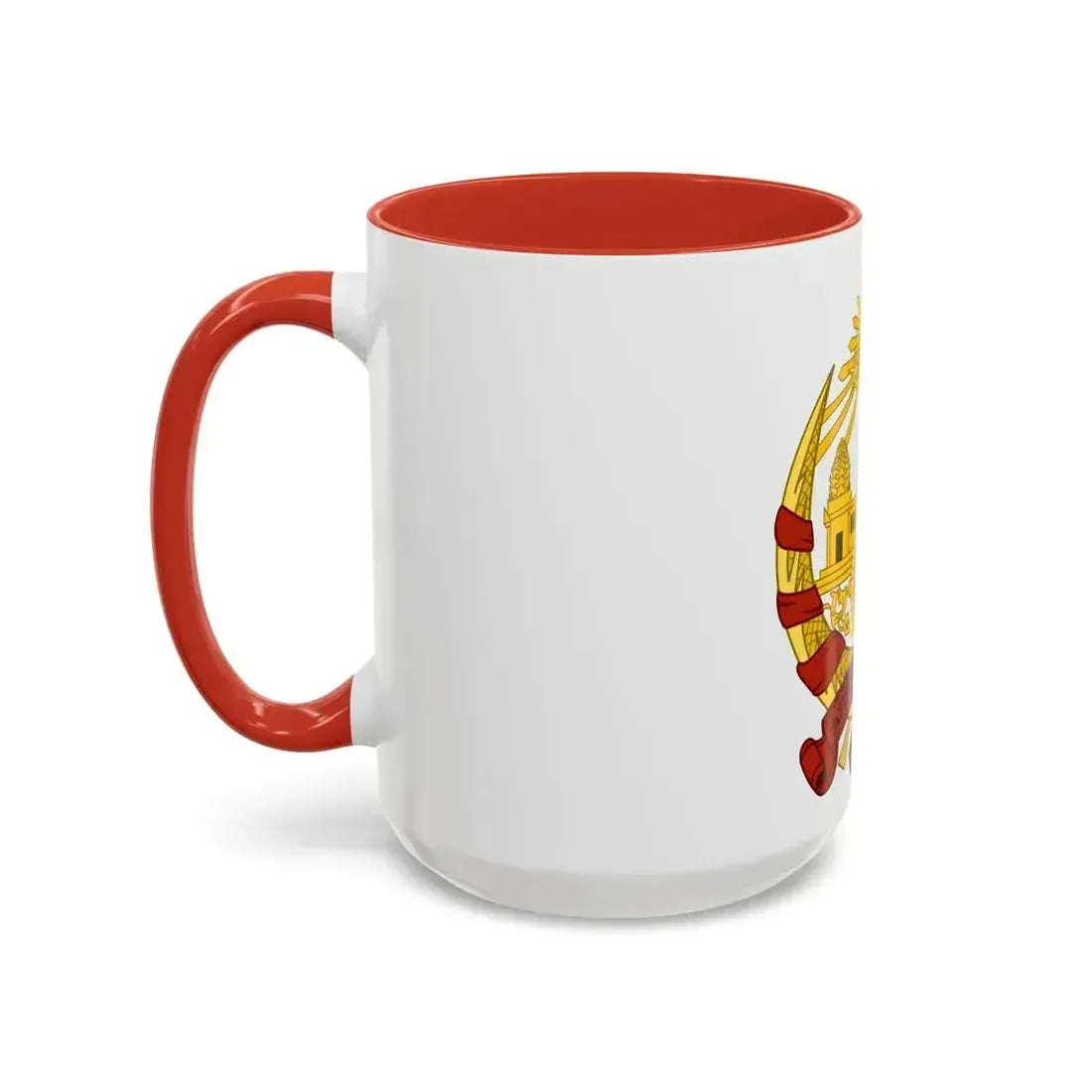 Coat of arms of the Khmer Republic - Accent Coffee Mug - Go Mug Yourself